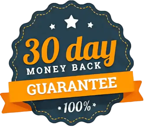 30-day money back guarantee for Purisaki dietary supplement